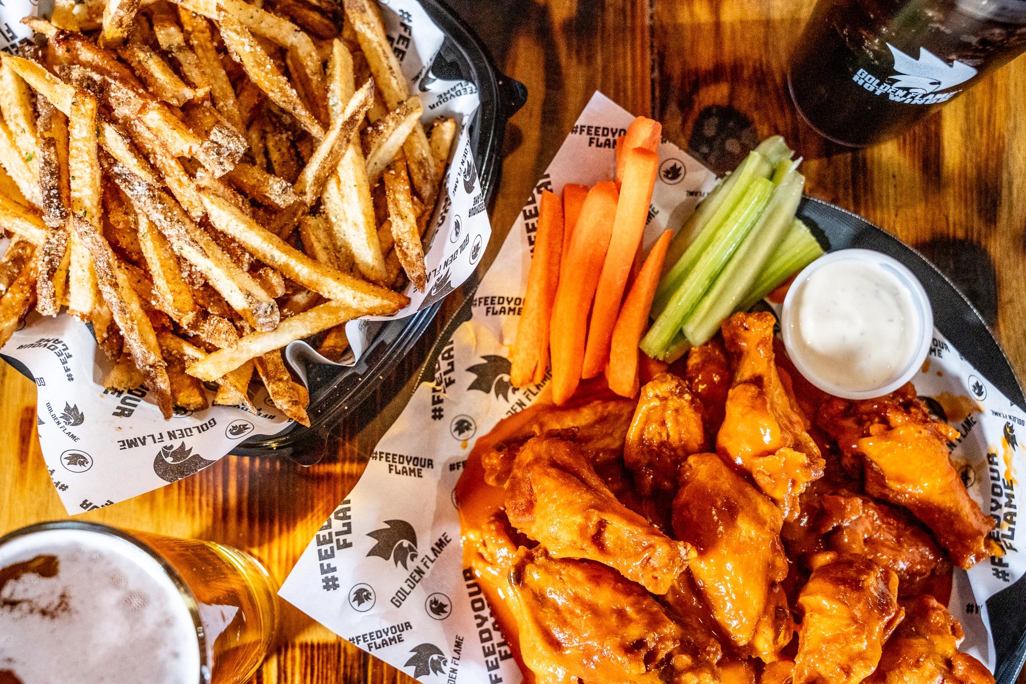 Golden Flame Hot Wings - Parker, Colorado, Chicken Wings